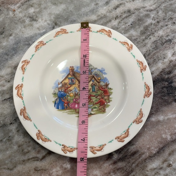 Royal Doulton Bunnykin English Fine Bone China plate - Picture 6 of 6